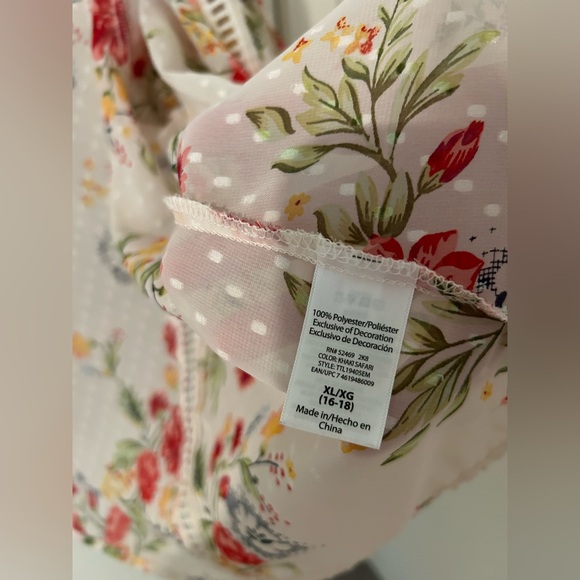 Floral Sheer Women's Cardigan - Picture 9 of 10